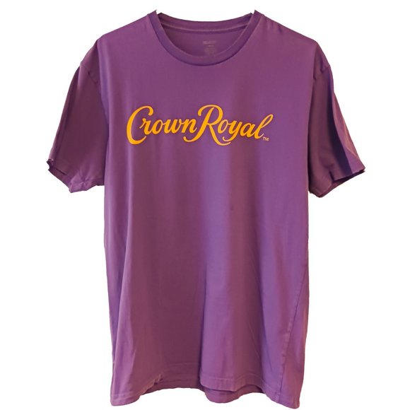 T Shirt Crown Royal Canadian Whiskey Liquor Promo Adult Size L Large - Picture 2 of 2